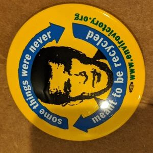 Vintage Y2K anti-Bush pin